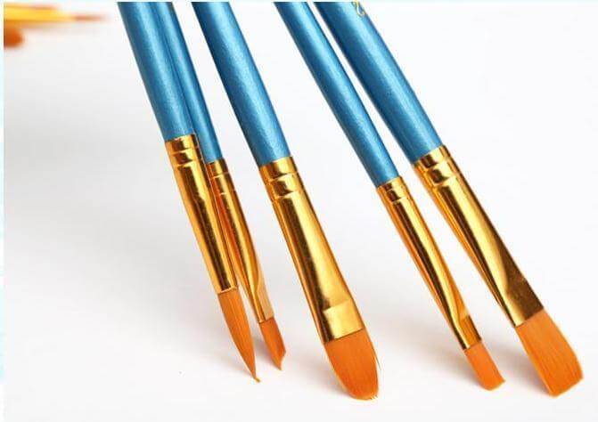 paintingnumberart 10x High Quality Paint Brushes