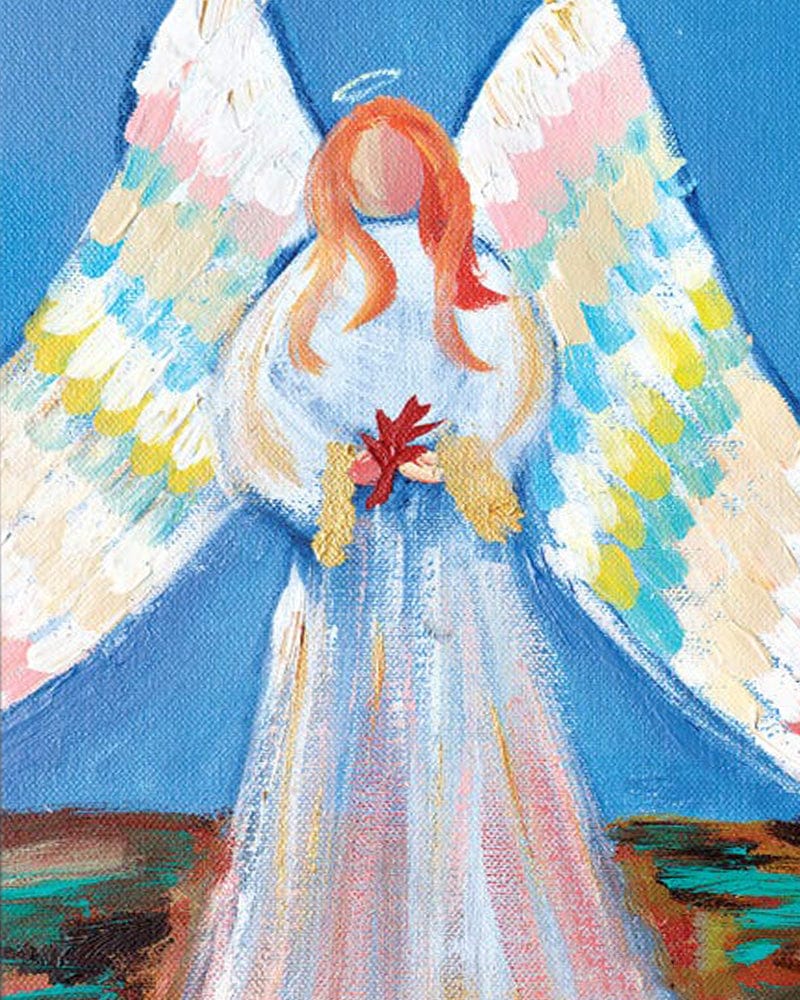 paintingnumberart 16"x20"/40x50cm / Without frame Angel of Fall-Paint by Numbers Kit