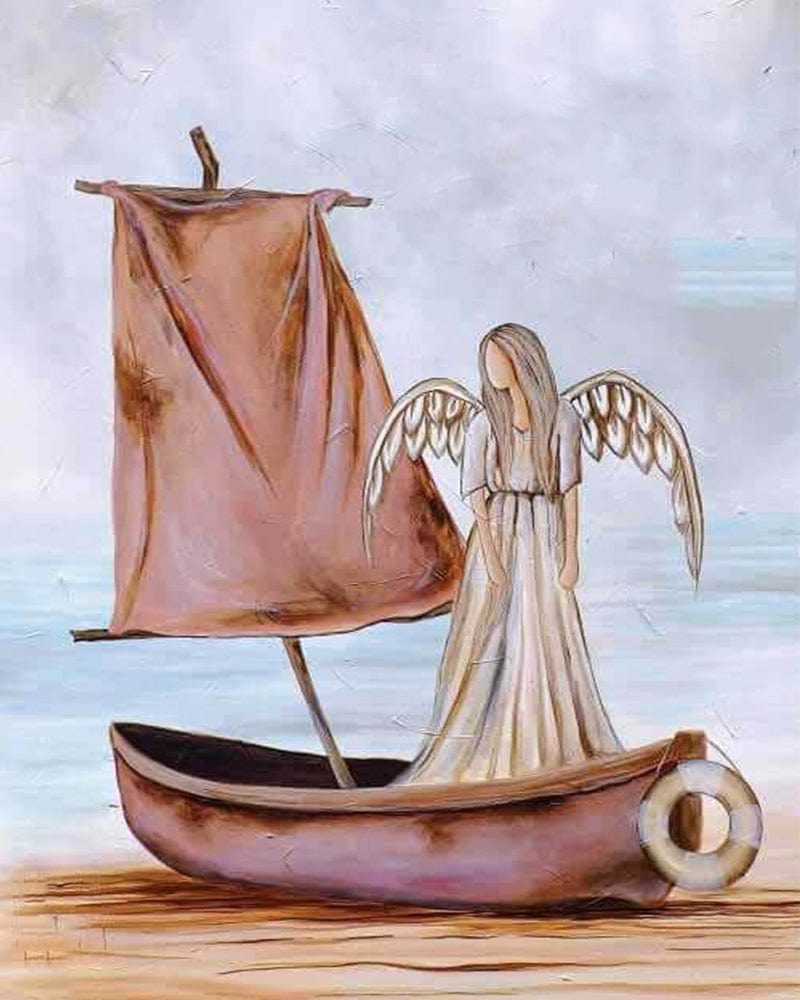 paintingnumberart 16"x20"/40x50cm / Without frame Angel wings#4 – Paint by number kit
