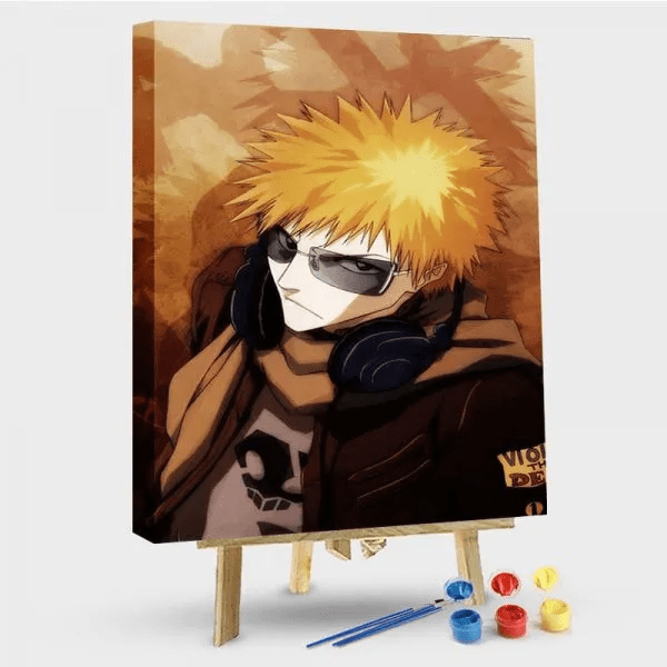paintingnumberart 16"x20"/40x50cm / Without frame Bleach-Paint by Numbers Kit