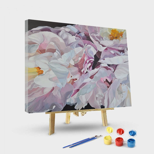 paintingnumberart 16"x20"/40x50cm / Without frame Blooming flower – Flowers Paint By Number