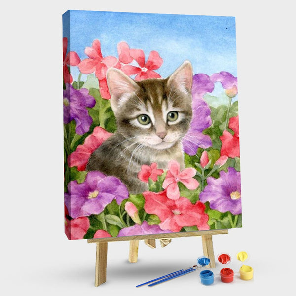 paintingnumberart 16"x20"/40x50cm / Without frame CatIII-Paint By Numbers Kit