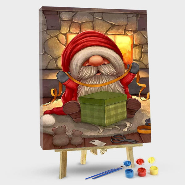 paintingnumberart 16"x20"/40x50cm / Without frame Christmas#1-Paint by Numbers Kit