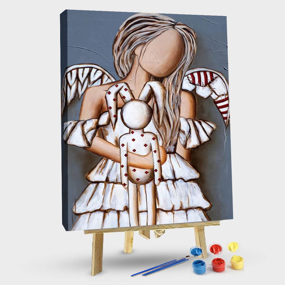 paintingnumberart 16"x20"/40x50cm / Without frame Colette-Paint by Numbers Kit