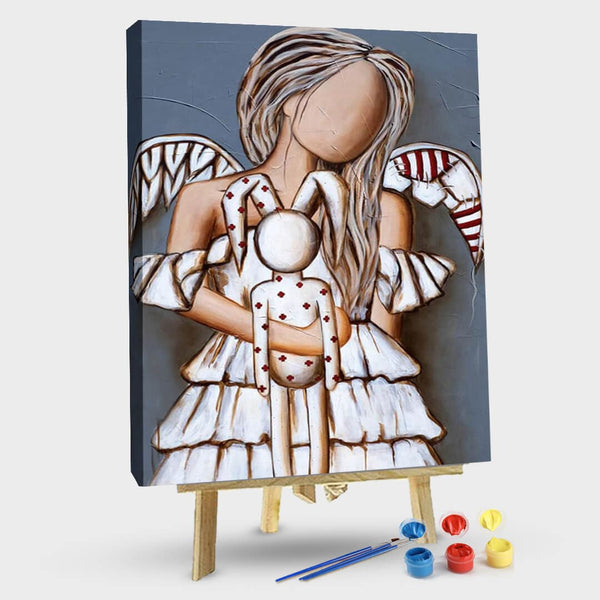 paintingnumberart 16"x20"/40x50cm / Without frame Colette-Paint by Numbers Kit