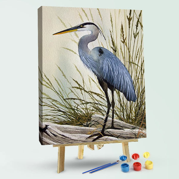 paintingnumberart 16"x20"/40x50cm / Without frame Crane-Paint by Numbers Kit