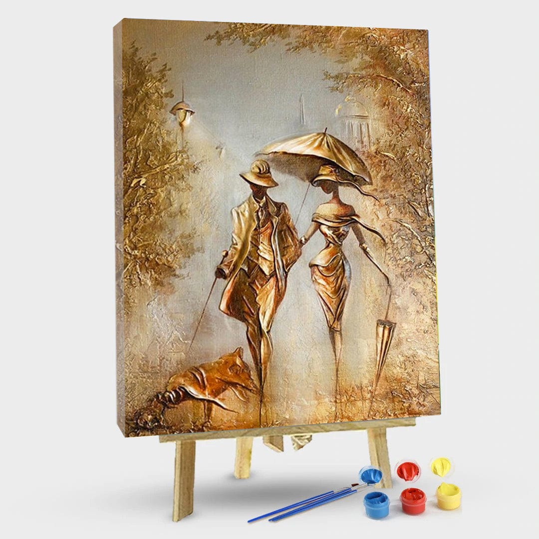 paintingnumberart 16"x20"/40x50cm / Without frame Dancer-Paint By Numbers Kit