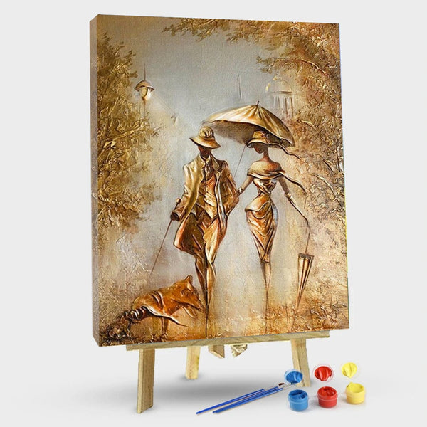 paintingnumberart 16"x20"/40x50cm / Without frame Dancer-Paint By Numbers Kit