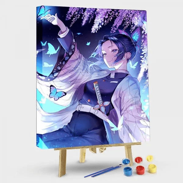 paintingnumberart 16"x20"/40x50cm / Without frame Demon Slayer-Paint by Numbers Kit