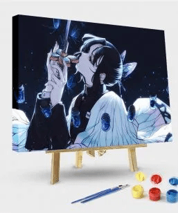 paintingnumberart 16"x20"/40x50cm / Without frame Demon Slayer-Paint by Numbers Kit