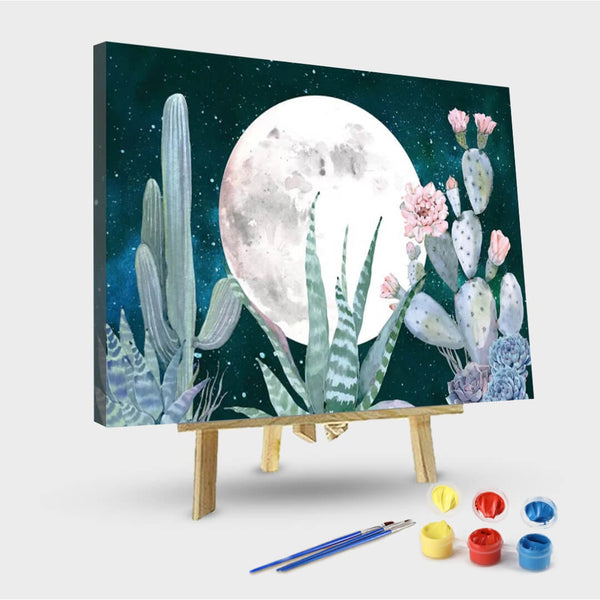 paintingnumberart 16"x20"/40x50cm / Without frame Desert Nights III-Paint by Numbers Kit