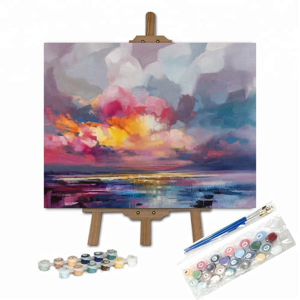 paintingnumberart 16"x20"/40x50cm / Without frame Displacement-Paint by Numbers Kit