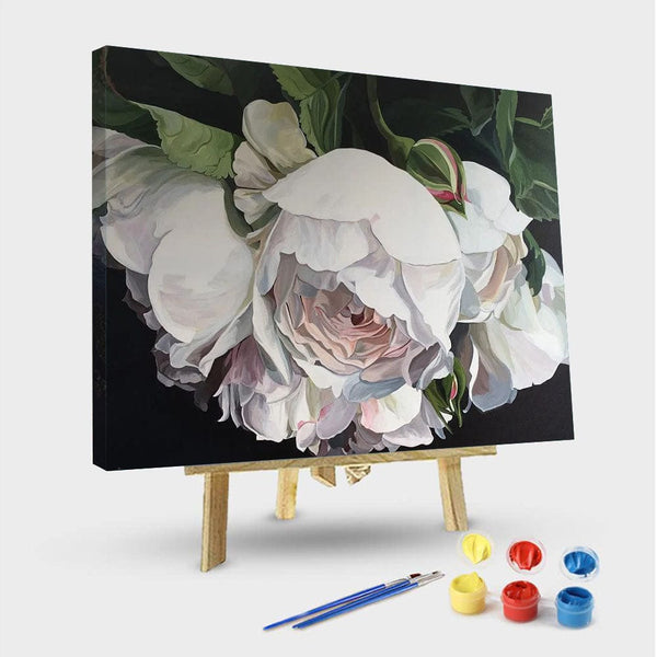 paintingnumberart 16"x20"/40x50cm / Without frame DIY Paint By Numbers Kit – Rose