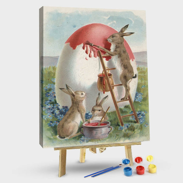 paintingnumberart 16"x20"/40x50cm / Without frame Easter Greetings – Paint By Numbers Kit