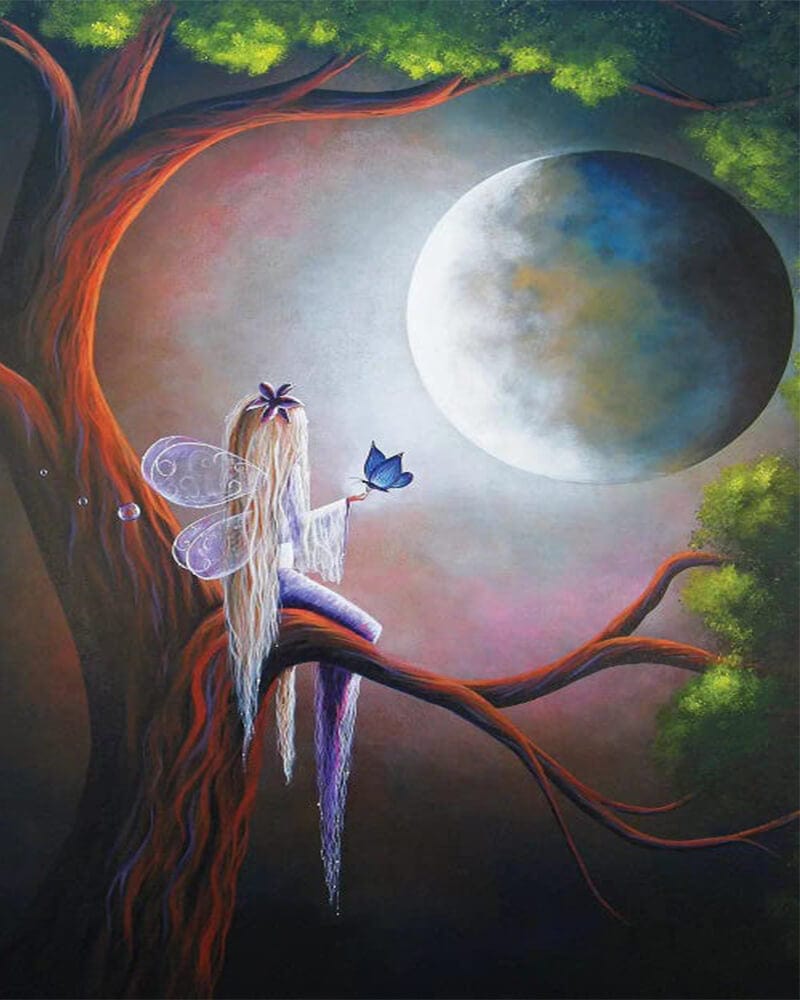 paintingnumberart 16"x20"/40x50cm / Without frame Enchanted Beginnings-Paint by Numbers Kit