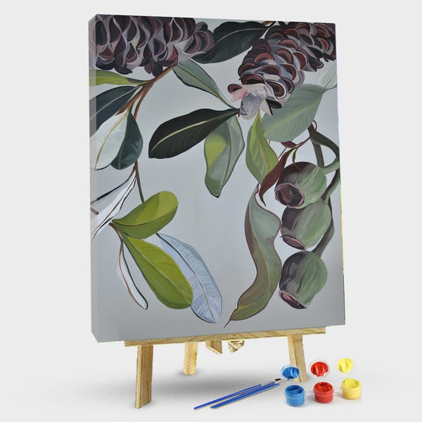 paintingnumberart 16"x20"/40x50cm / Without frame Eucalyptus-Paint by Numbers