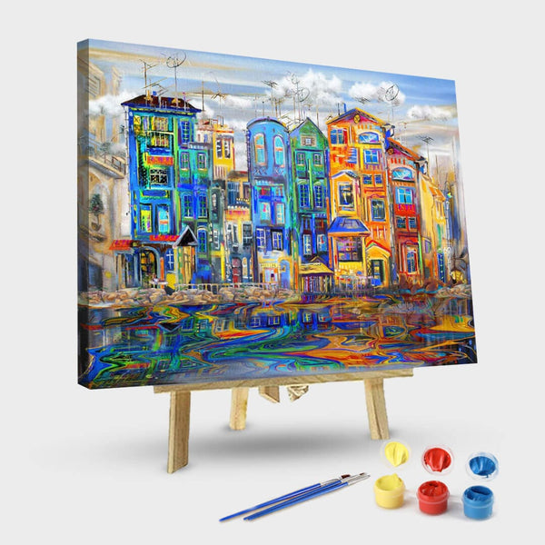 paintingnumberart 16"x20"/40x50cm / Without frame Fairy Tale Tow-Paint by Numbers Kit