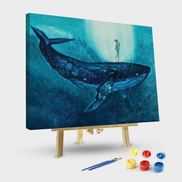 paintingnumberart 16"x20"/40x50cm / Without frame Freedom From Fear-Paint by Numbers Kit