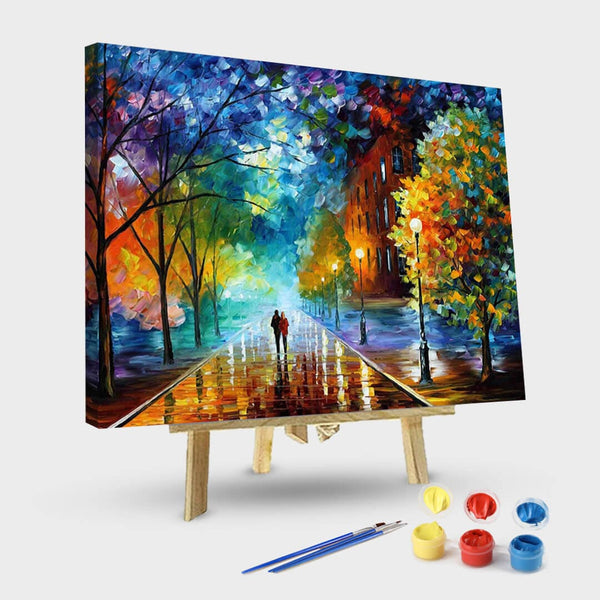 paintingnumberart 16"x20"/40x50cm / Without frame Freshness of cold-Paint by Numbers Kit