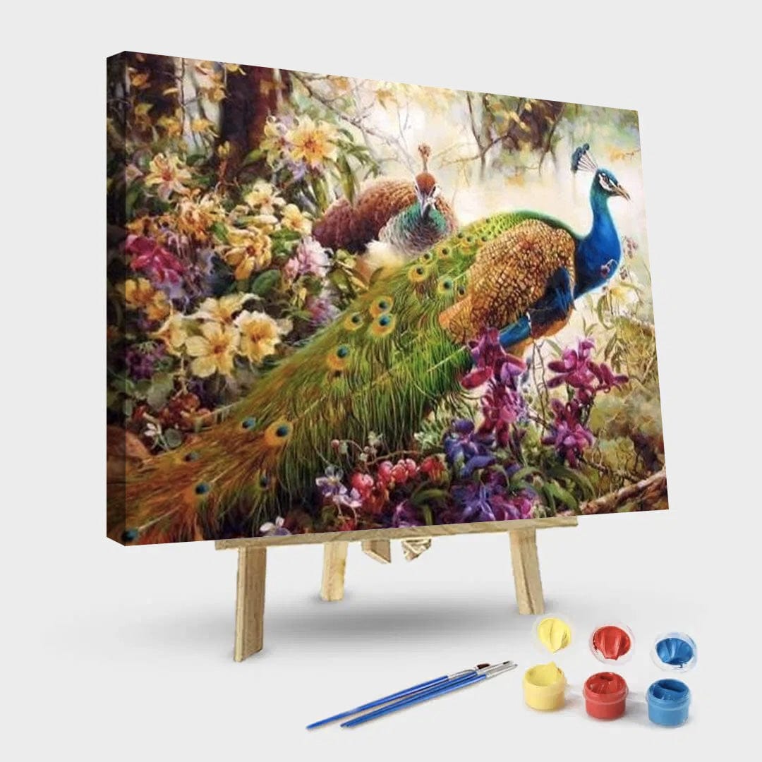 paintingnumberart 16"x20"/40x50cm / Without frame Girl With Whale – Animals Paint By Number