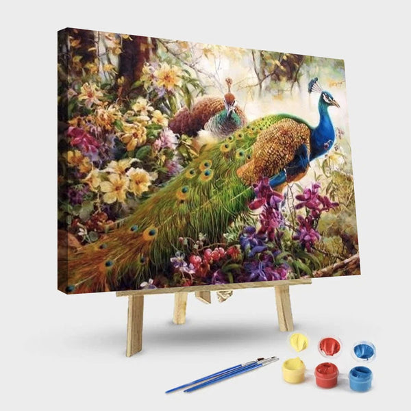 paintingnumberart 16"x20"/40x50cm / Without frame Girl With Whale – Animals Paint By Number