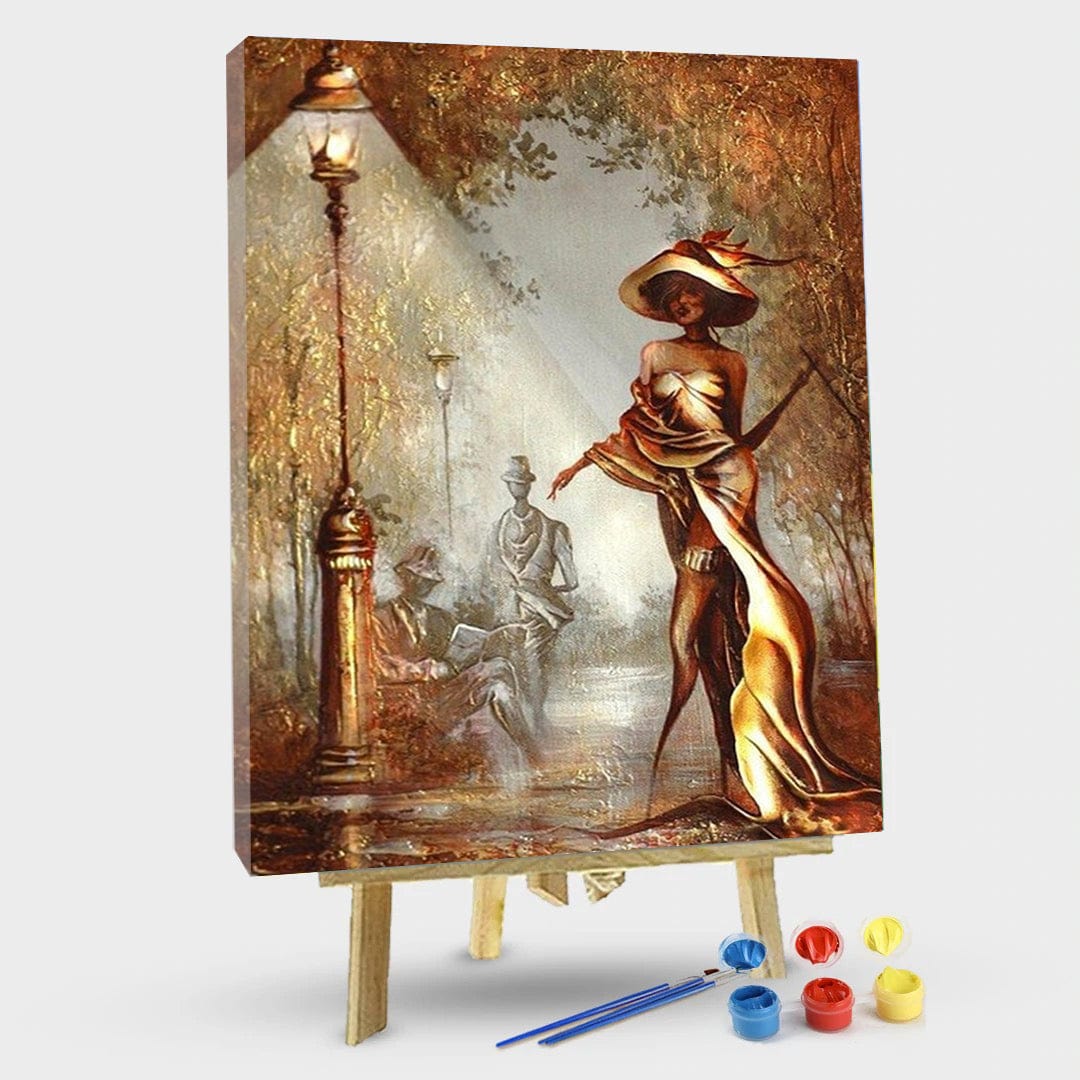 paintingnumberart 16"x20"/40x50cm / Without frame Goddess of temperament – Paint by number kit