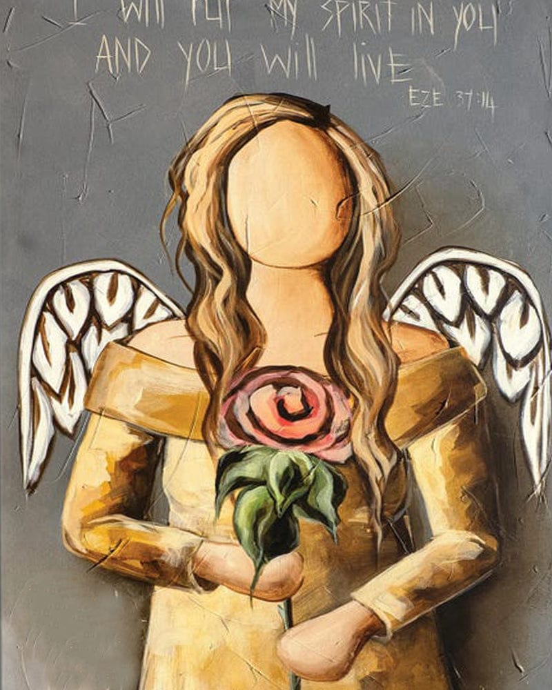 paintingnumberart 16"x20"/40x50cm / Without frame I Will Put My Spirit-Paint by Numbers Kit