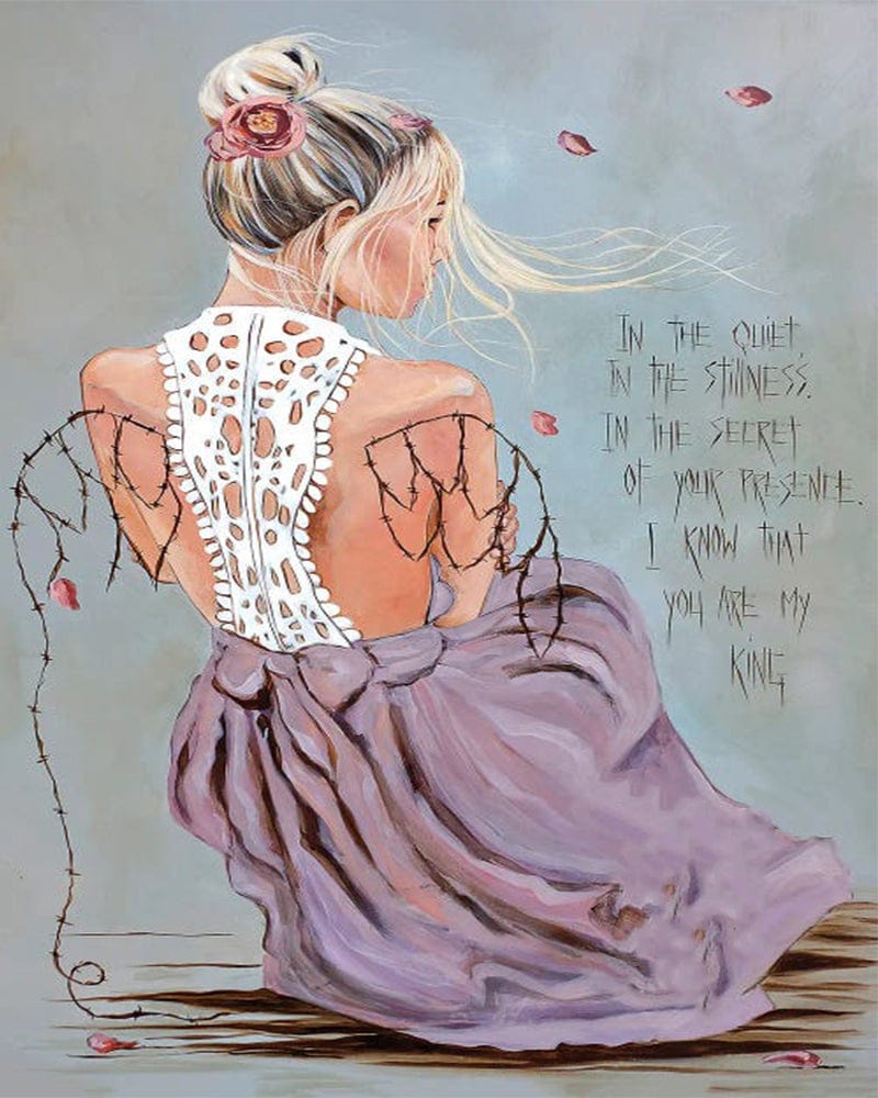 paintingnumberart 16"x20"/40x50cm / Without frame In The Quiet-Paint By Numbers Kit