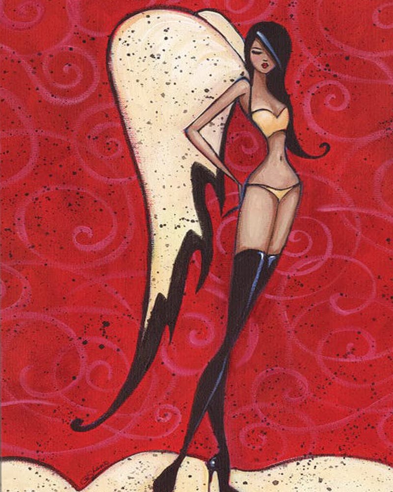 paintingnumberart 16"x20"/40x50cm / Without frame Le Secret-Paint by Numbers Kit