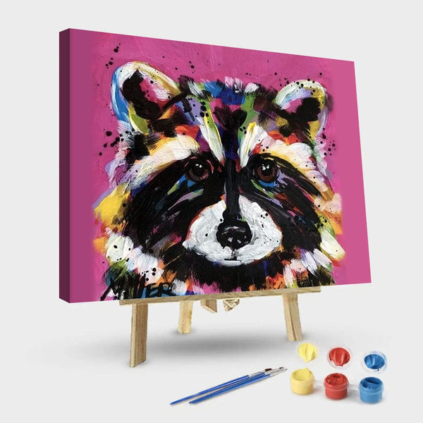 paintingnumberart 16"x20"/40x50cm / Without frame Little Critter large – Animals Paint By Numbers