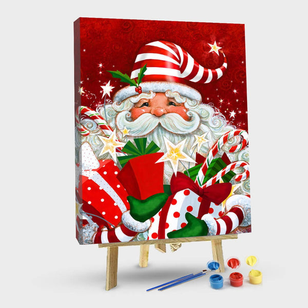 paintingnumberart 16"x20"/40x50cm / Without frame Magical Santa-Paint by Numbers Kit
