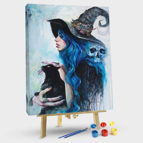 paintingnumberart 16"x20"/40x50cm / Without frame Meditation-Paint by Numbers Kit