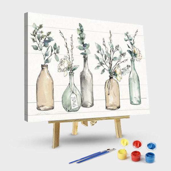 paintingnumberart 16"x20"/40x50cm / Without frame Modern Farmhouse-Paint by Numbers Kit