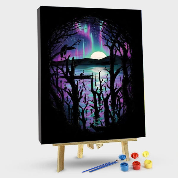 paintingnumberart 16"x20"/40x50cm / Without frame Moonlight – Paint By Number
