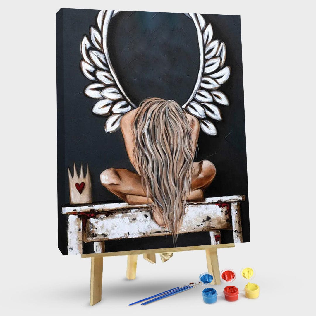 paintingnumberart 16"x20"/40x50cm / Without frame On The Darkest Days-Paint by Numbers Kit