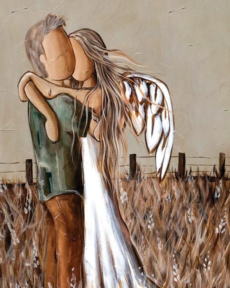 paintingnumberart 16"x20"/40x50cm / Without frame One Day Someone-Paint by Numbers Kit