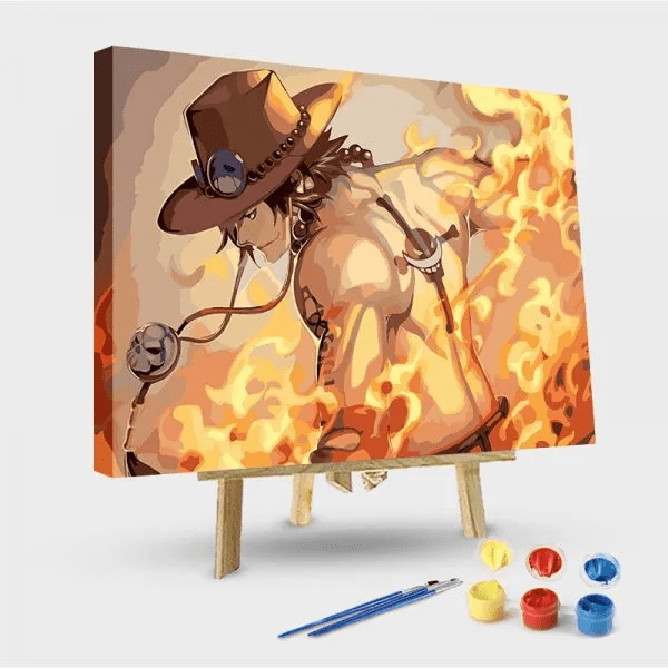 paintingnumberart 16"x20"/40x50cm / Without frame Paint by Numbers Kit- Ace