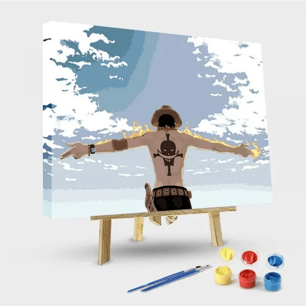 paintingnumberart 16"x20"/40x50cm / Without frame Paint by Numbers Kit- Ace