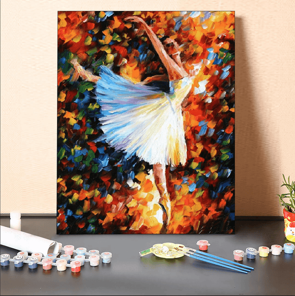 paintingnumberart 16"x20"/40x50cm / Without frame Paint By Numbers Kit-Ballet Girl Dream