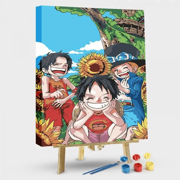 paintingnumberart 16"x20"/40x50cm / Without frame Paint by Numbers Kit-Brotherhood