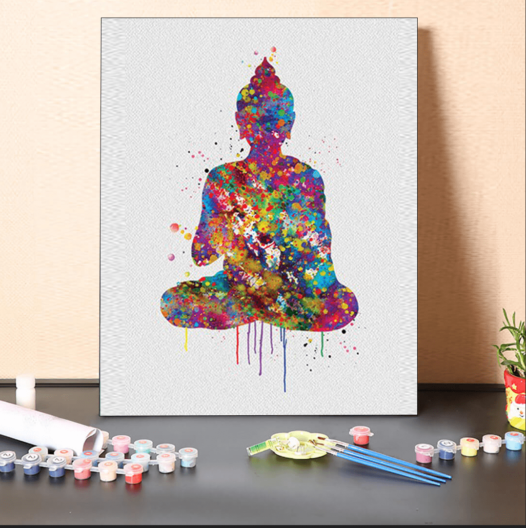 paintingnumberart 16"x20"/40x50cm / Without frame Paint By Numbers Kit- Buddha I