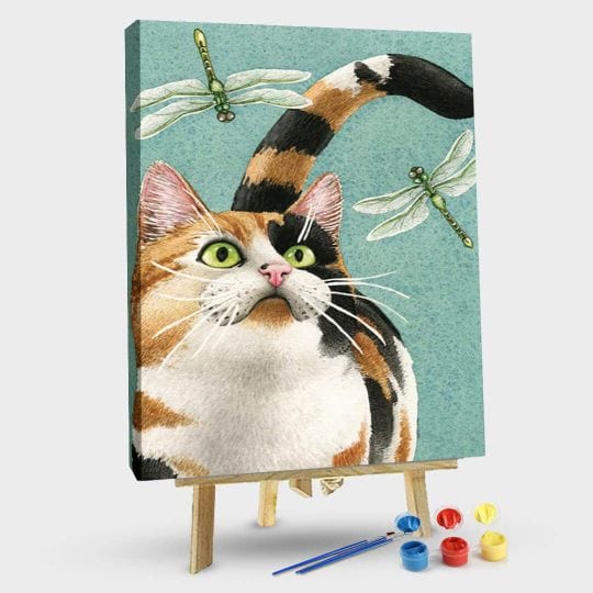 paintingnumberart 16"x20"/40x50cm / Without frame Paint By Numbers Kit – Catch Me If You Can