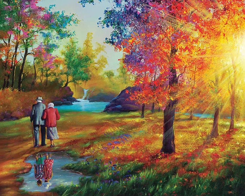 paintingnumberart 16"x20"/40x50cm / Without frame Paint By Numbers Kit-Childhood-Sweethearts