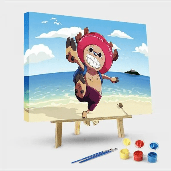 paintingnumberart 16"x20"/40x50cm / Without frame Paint by Numbers Kit- Chopper