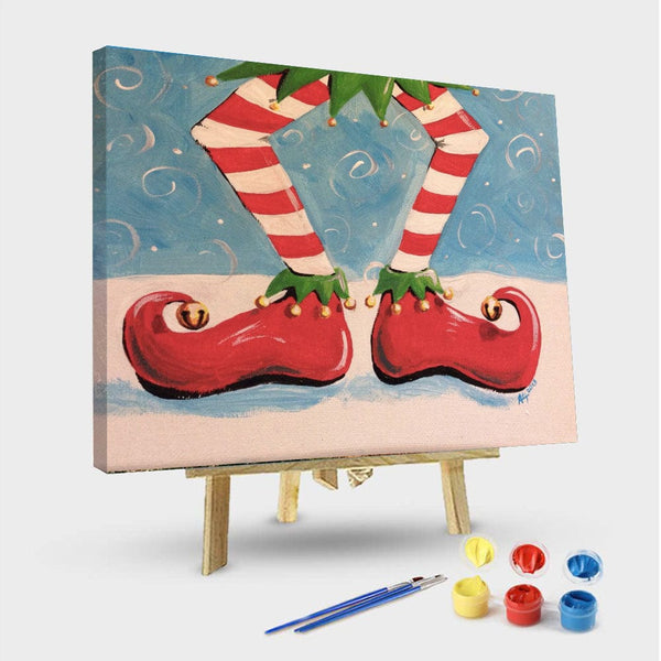 paintingnumberart 16"x20"/40x50cm / Without frame Paint By Numbers Kit – Christmas Clown