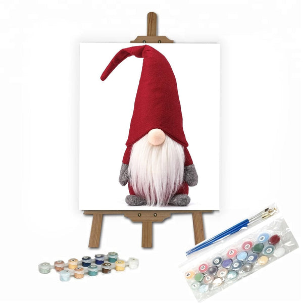 paintingnumberart 16"x20"/40x50cm / Without frame Paint by Numbers Kit-Christmas Elf1