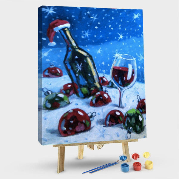 paintingnumberart 16"x20"/40x50cm / Without frame Paint By Numbers Kit – Christmas Holiday