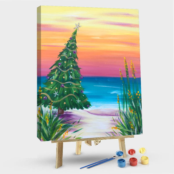 paintingnumberart 16"x20"/40x50cm / Without frame Paint By Numbers Kit – Christmas Vacation