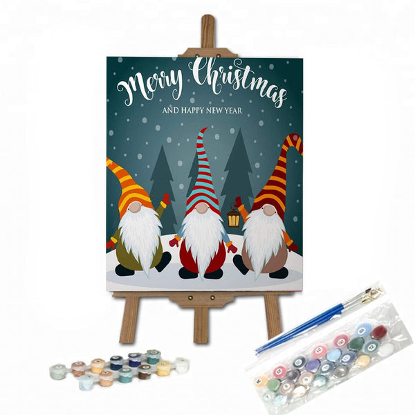 paintingnumberart 16"x20"/40x50cm / Without frame Paint By Numbers Kit-Christmaself
