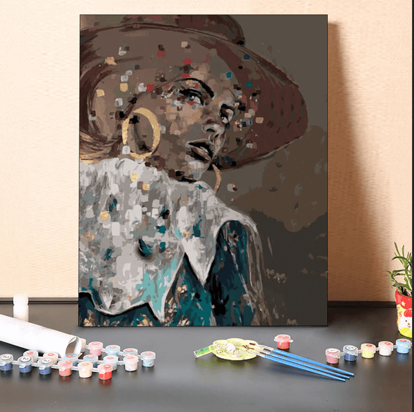 paintingnumberart 16"x20"/40x50cm / Without frame Paint By Numbers Kit-CRISTINA